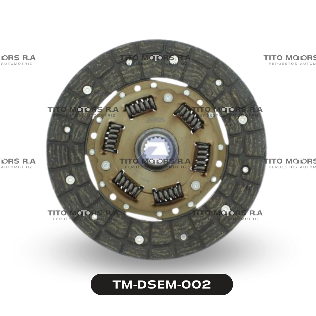Disco de Embrague de Nissan Sunny / Sentra (Dia. Ext.: 170 mm; Dia. Int.: 110 mm; Dientes: 18) – TM-DSEM-002