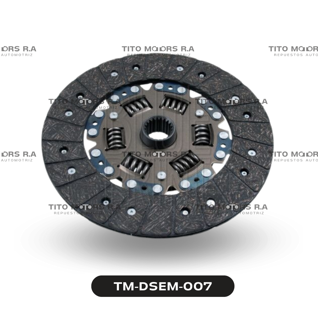 Disco de Embrague de Toyota Dyna (Dia. Ext.: 235 mm; Dia. Int.: 151 mm; Dientes: 21) – TM-DSEM-007