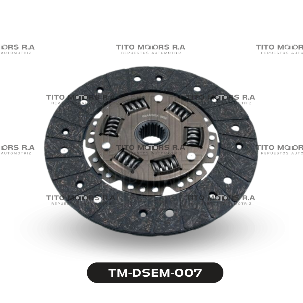 Disco de Embrague de Toyota Dyna (Dia. Ext.: 235 mm; Dia. Int.: 151 mm; Dientes: 21) – TM-DSEM-007
