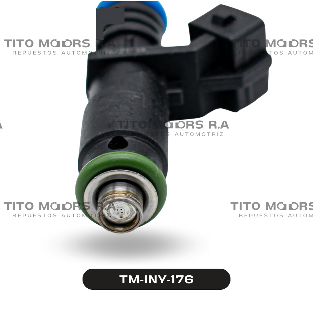 Inyector de Gasolina Lada Kalina / Priora / Granta / Largus / Vesta (8V; 1.6L) - Datsun on-Do / mi-Do (1.6 L) - Lada Niva / Chevrolet Niva (1.7 L) (4 holes; enchufe corto cuadrado) - TM-INY-176 / 16600-41B00