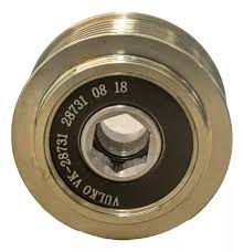 Polea de Alternador de Nissan Frontier / Navara (Clutch; Sistema MITSUBISHI; Canales: 7; Alto: 35.5 mm; Diametro Cuerpo Ex.: 68.5 mm; Diametro Cuerpo Int.: 64.5 mm; Diametro Int.: 17 mm) – TM-PLALT-003 / VK-28731