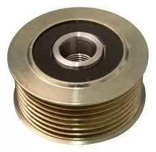 Polea de Alternador de Nissan Frontier / Navara (Clutch; Sistema MITSUBISHI; Canales: 7; Alto: 35.5 mm; Diametro Cuerpo Ex.: 68.5 mm; Diametro Cuerpo Int.: 64.5 mm; Diametro Int.: 17 mm) – TM-PLALT-003 / VK-28731