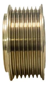 Polea de Alternador de Nissan Frontier / Navara (Clutch; Sistema MITSUBISHI; Canales: 7; Alto: 35.5 mm; Diametro Cuerpo Ex.: 68.5 mm; Diametro Cuerpo Int.: 64.5 mm; Diametro Int.: 17 mm) – TM-PLALT-003 / VK-28731