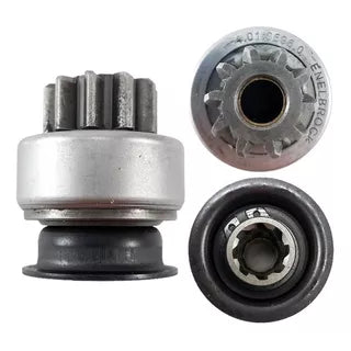 Bendix de Arranque Mitsubishi / Mazda 626 / B2200 / Ford Probe / Hyundai H100 (Diesel) / Jeep Cherokee (Sistema Mitsubishi; 10 D; Int.8 ; Strias/Falda;SPL ; CW) - TM-BENDX-007 / VK-596 / 18075 / 18082