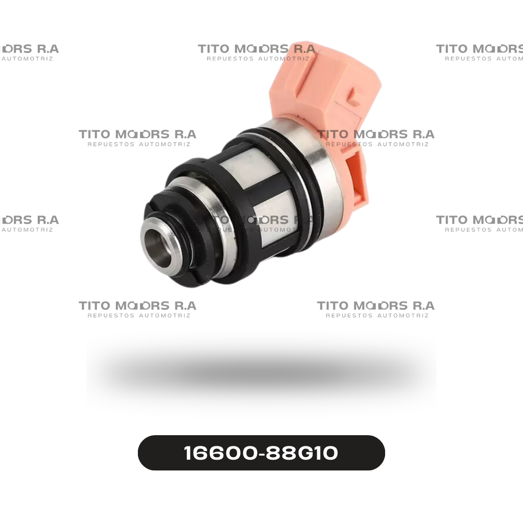 Inyector de Gasolina Nissan D21 / VG30 - Nissan Pathfinder / Terrano (Enchufe Cuadrado) – TM-INY-053 / 16600-88G10