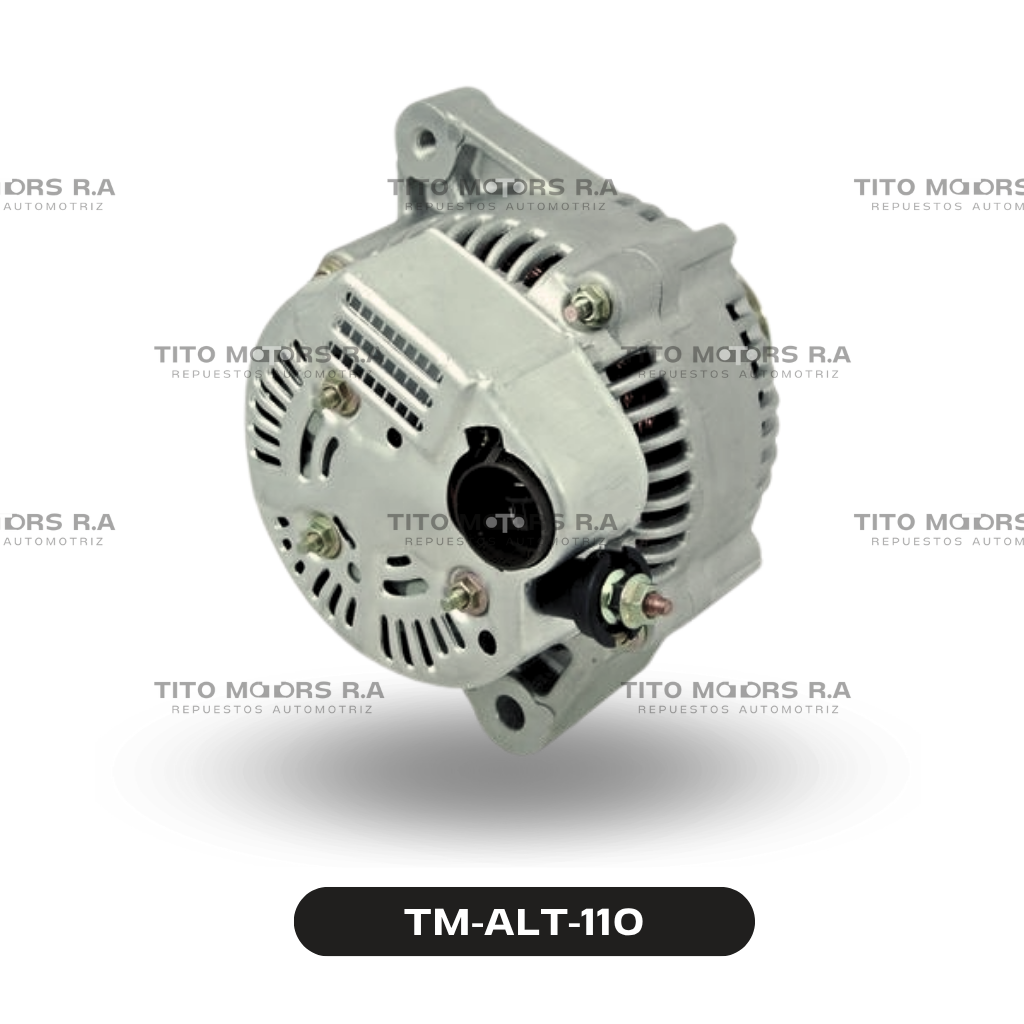 Alternador Toyota V6 - Toyota Celica / Camry / Supra / 4Runner (12 V; 70 AMP; Enchufe redondo; 3 Pines; Mod. 1986-1992) – TM-ALT-110