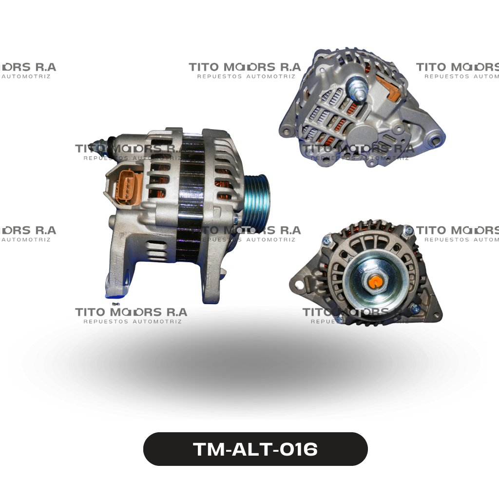 Alternador Mitsubishi 4G65 / 4G13 - Mitsubishi Triton L200 / Lancer (12 V; 90 AMP) – TM-ALT-016
