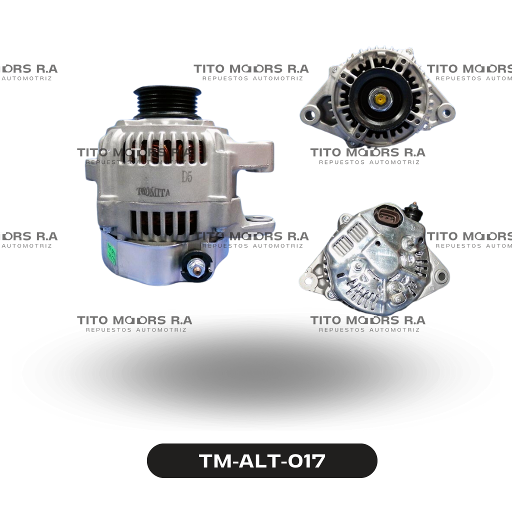 Alternador Toyota 4A / 5A / 7A / 1ZZ (12 V; 70 AMP) – TM-ALT-017