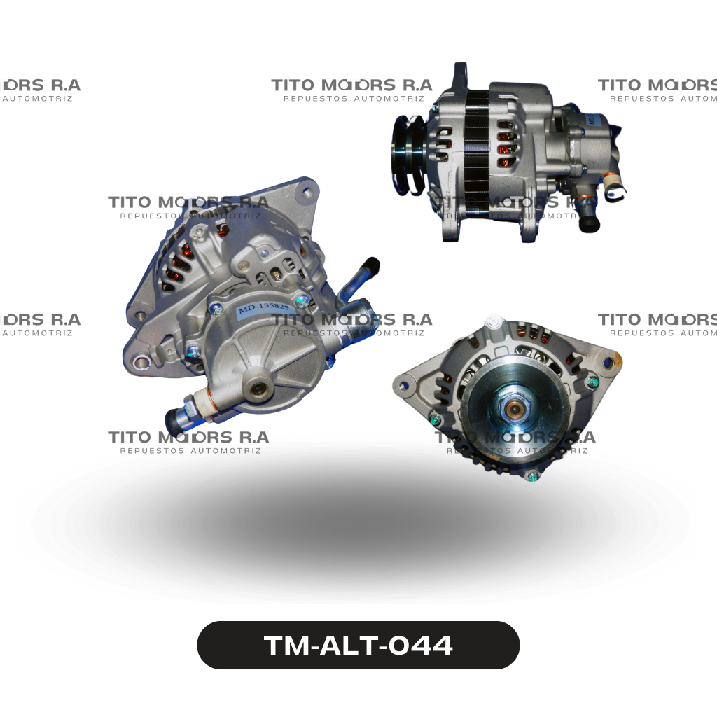 Alternador Mitsubishi 4D55 / 4D56 (12 V; 85 AMP; Polea de 2 Canales) – TM-ALT-044
