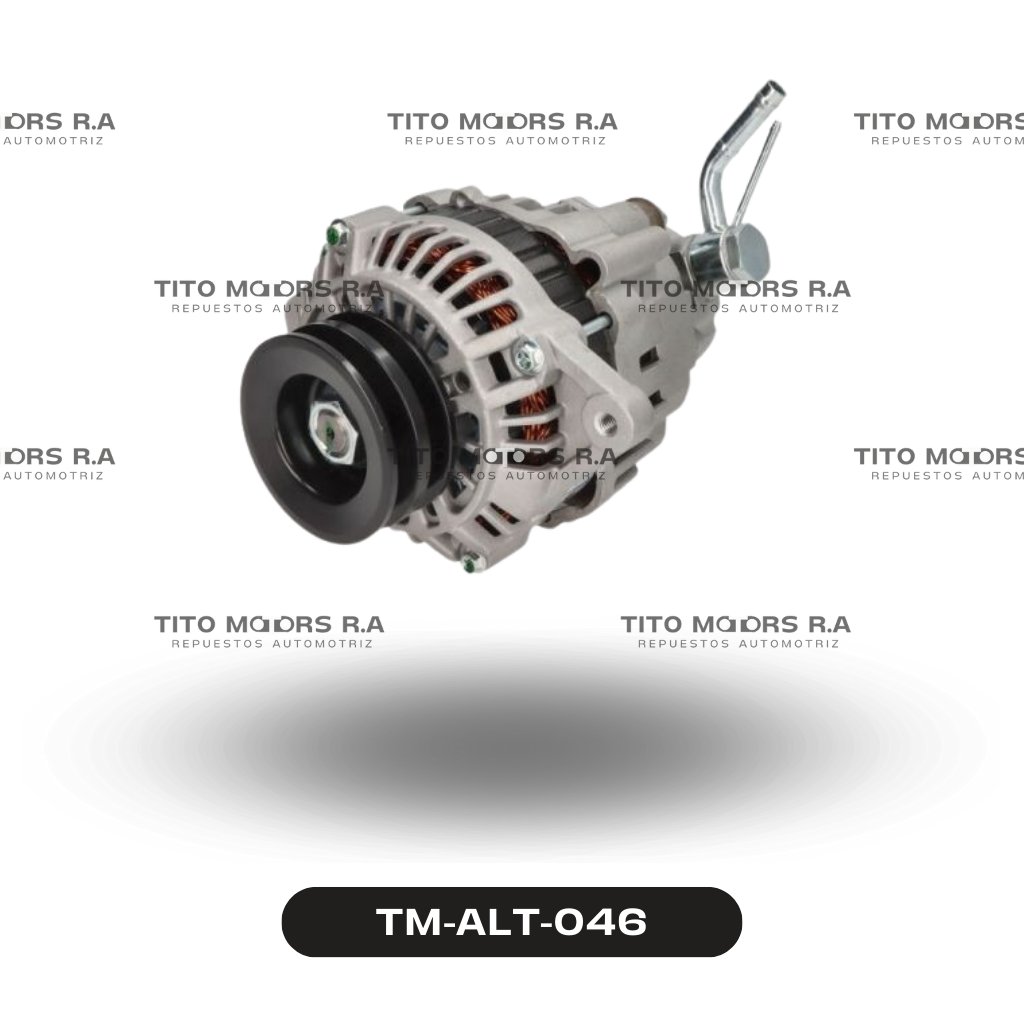 Alternador Mitsubishi 4D56 (12 V; 90 AMP; Diesel; Polea de 2 Canales) – TM-ALT-046