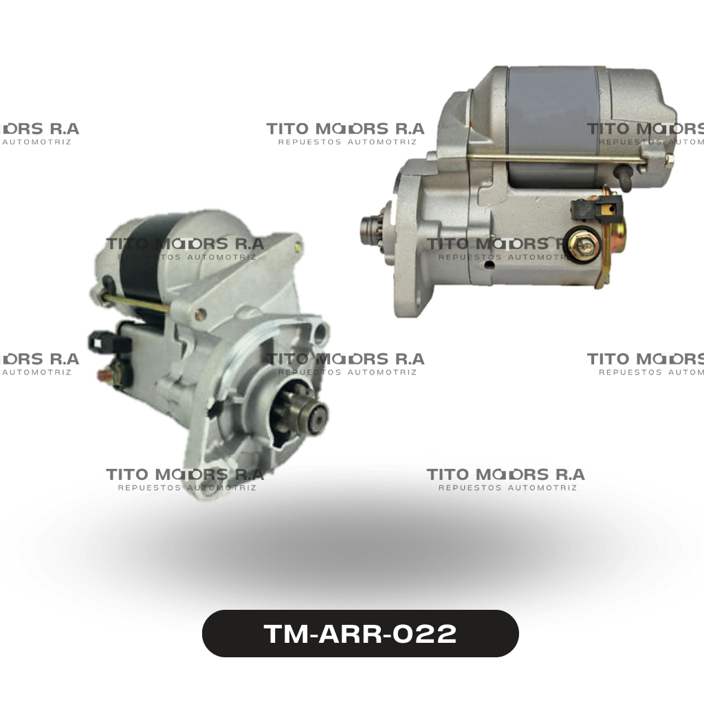 Arranque Toyota 2F / 3F - Toyota Land Cruiser (12 V; 9 D; Reducción) – TM-ARR-022