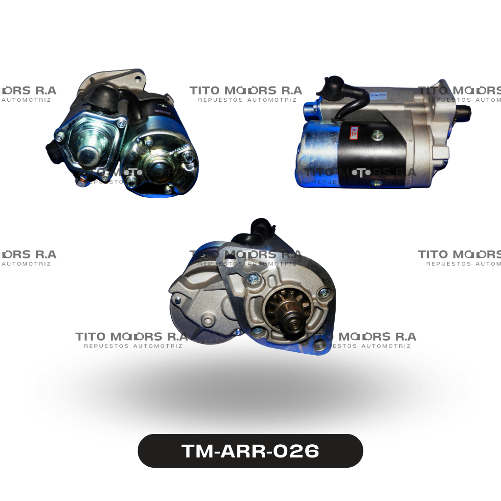 Arranque Toyota 1KZ (12 V; 11 D; Cuerpo Grande) – TM-ARR-026