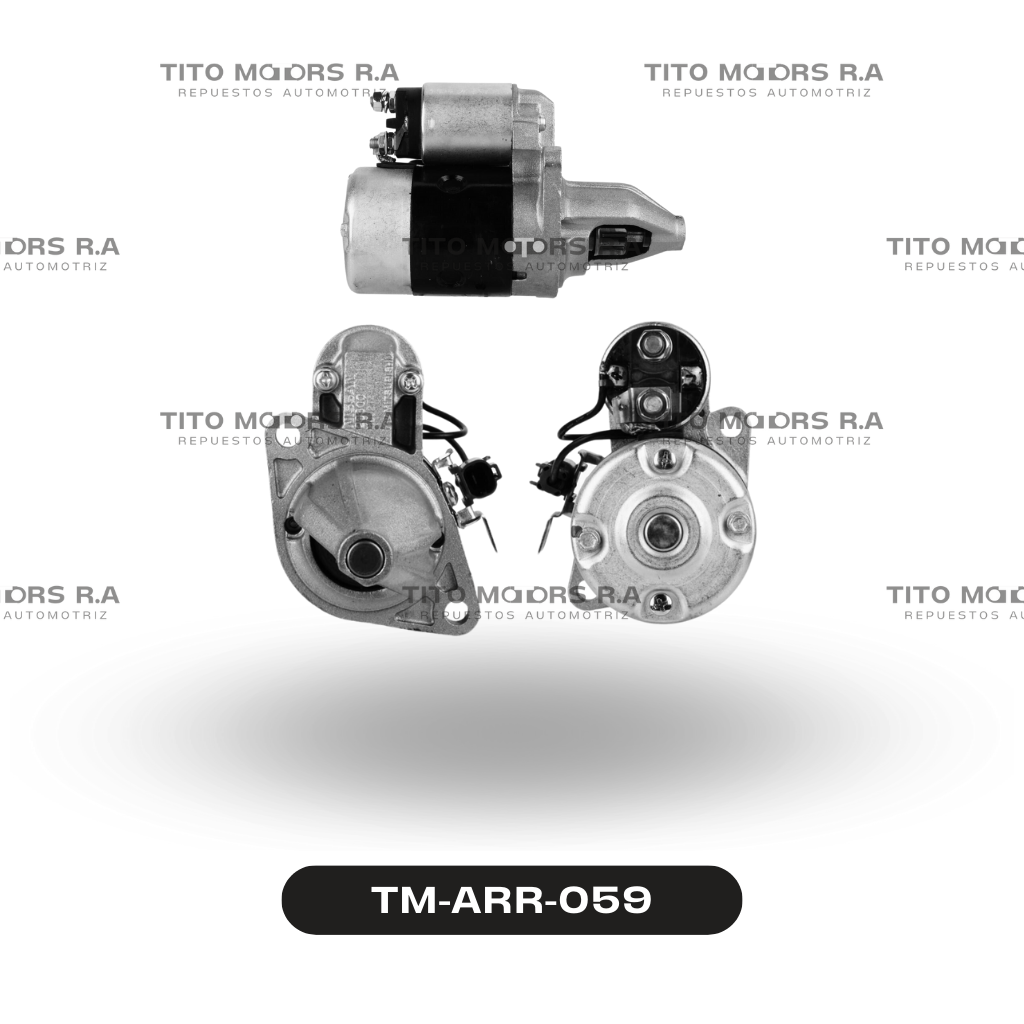 Arranque Nissan B13 / E15 / E16 / GA15 / 16D - Nissan Sunny (12 V; 8 D; c/Pico Largo Old) – TM-ARR-059