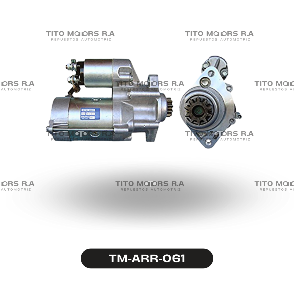 Arranque Nissan YD25DDT / D40T - Nissan Frontier / Navarra (12 V; 11 D) – TM-ARR-061