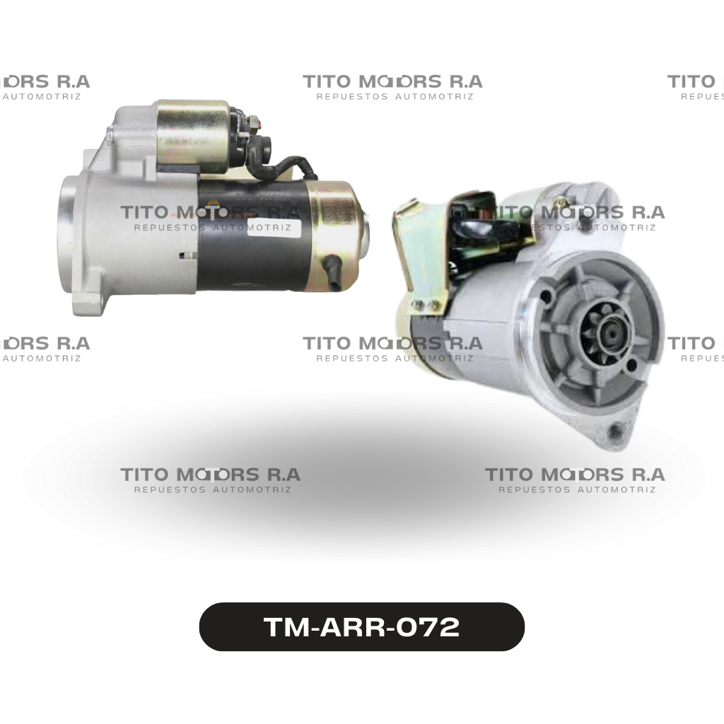 Arranque Nissan V6 / VG30 - Nissan Terrano (12 V; 9 D; Céntrico) – TM-ARR-072