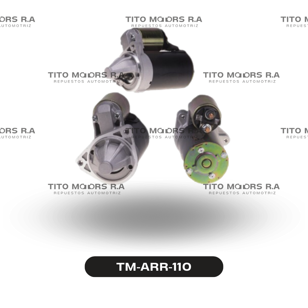 Arranque Hyundai Atos (1.0 L; 1997-2001) / Getz (1.1 L; 1.3L 2002-UP) / KIA Picanto 01 (12 V; 8 D) – TM-ARR-110