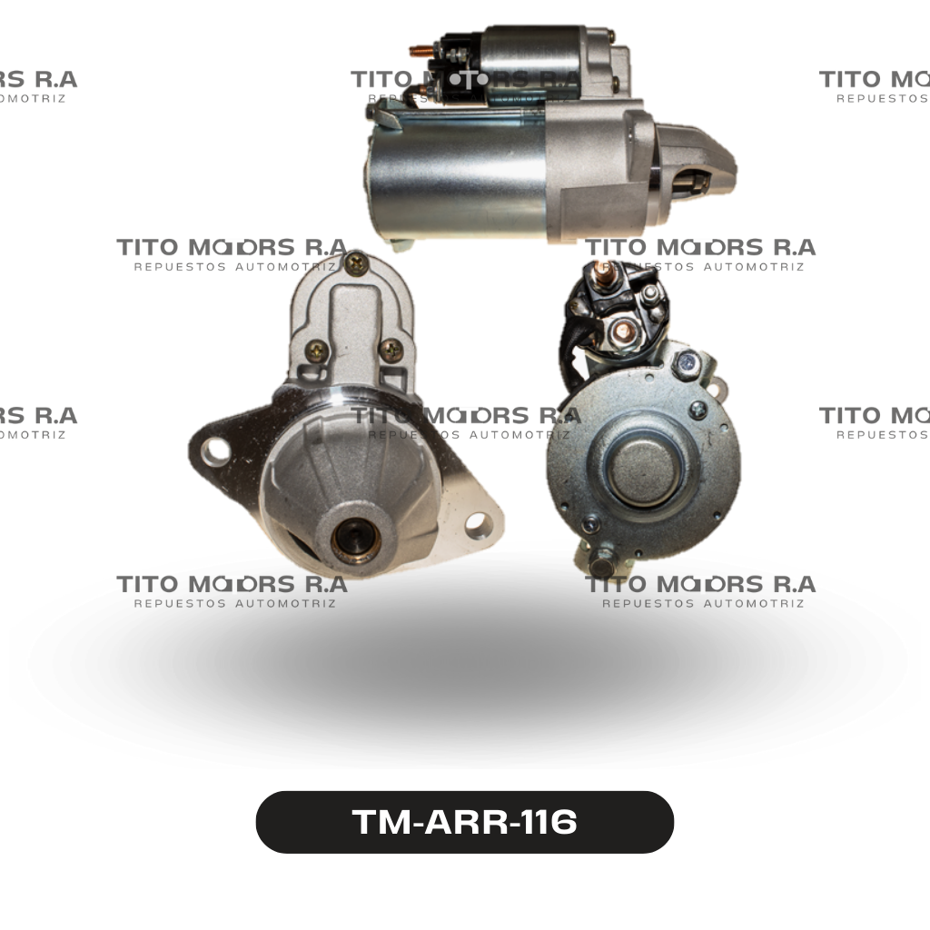 Arranque Chevrolet Aveo / Daewoo (12 V; 9 D; 1.6 KW; Modelo 2004-2008) – TM-ARR-116