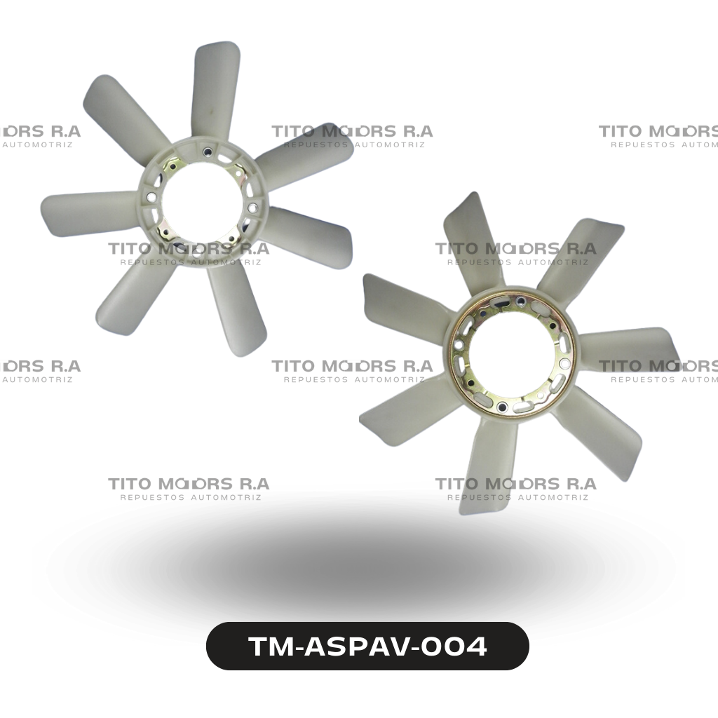 Aspa Ventilador Toyota 14B / 3S TF5481 Delta - Toyota Coaster / Dina / Noa (Aspas: 7) – TM-ASPAV-004