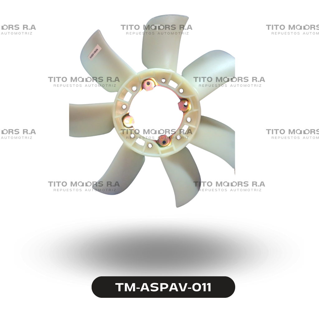 Aspa Ventilador Toyota 5VZFE / 1FZFE (Aspas: 7; Mod. 2005) – TM-ASPAV-011