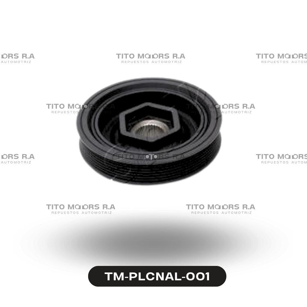 Polea de Cigueñal de Honda K20A / K24A / K20B - Honda Accord (Canales: 7) – TM-PLCNAL-001