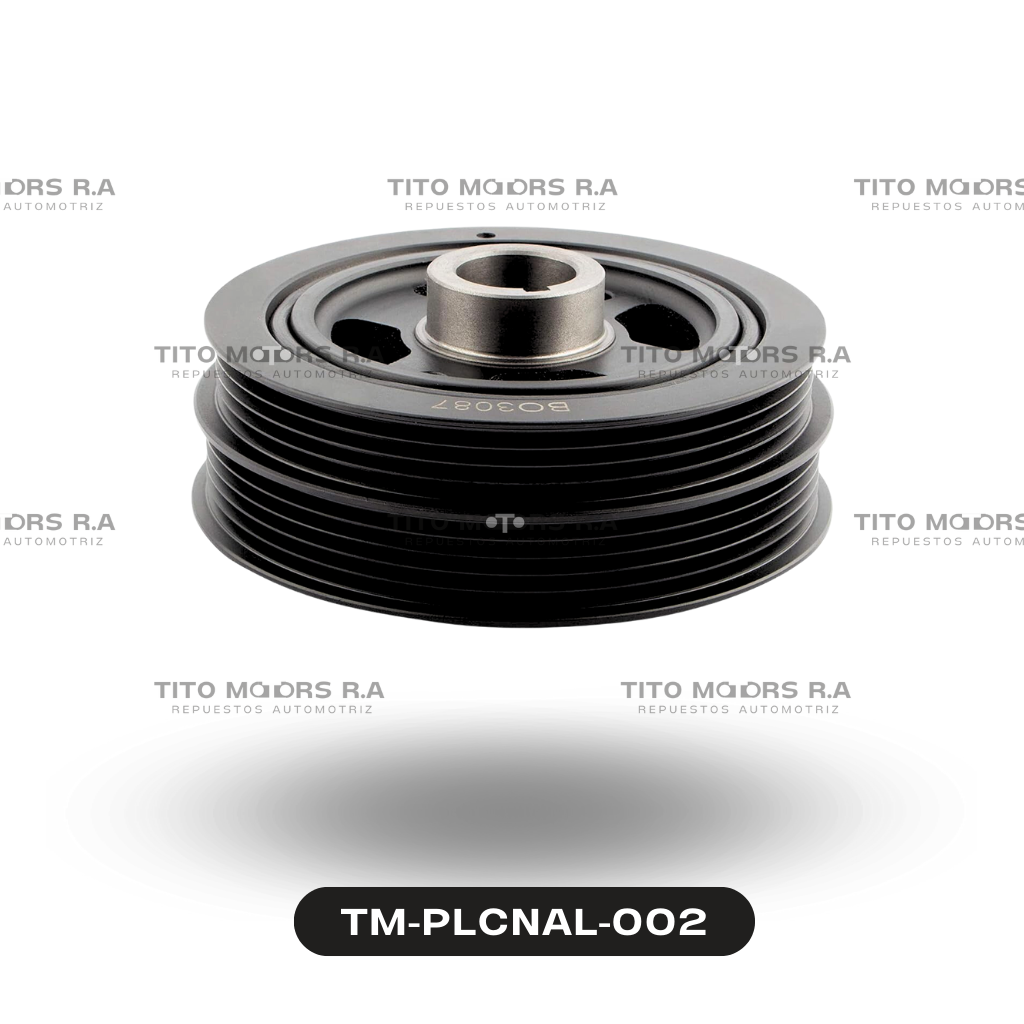 Polea de Cigueñal de Toyota 4A / 5A - Toyota Corolla (Mod. 1988-1997) / Celica (Mod. 1990-1997) (Canales: 9) – TM-PLCNAL-002