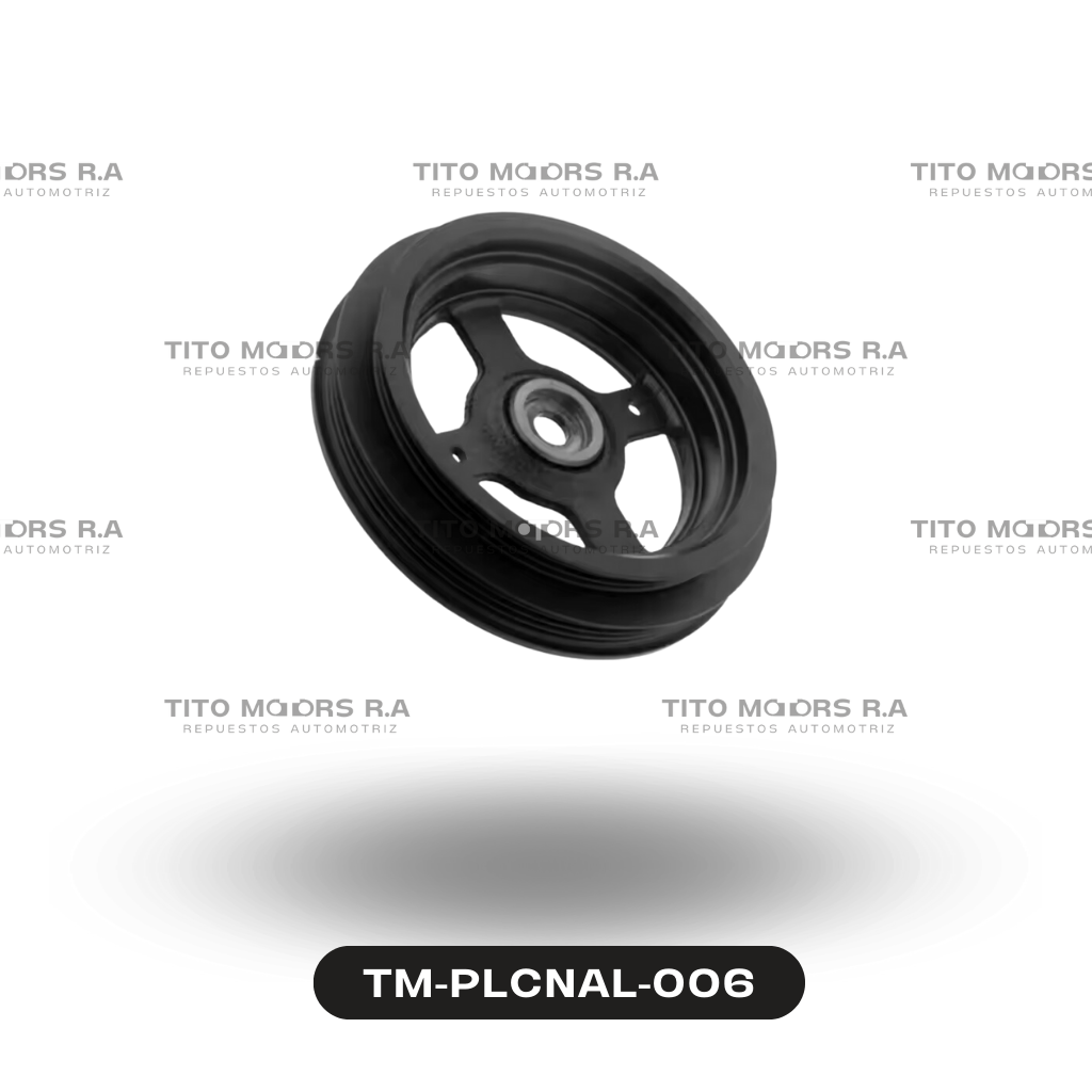 Polea de Cigueñal de Toyota 1NZ FE / 2NZ FE (Canales: 7) – TM-PLCNAL-006