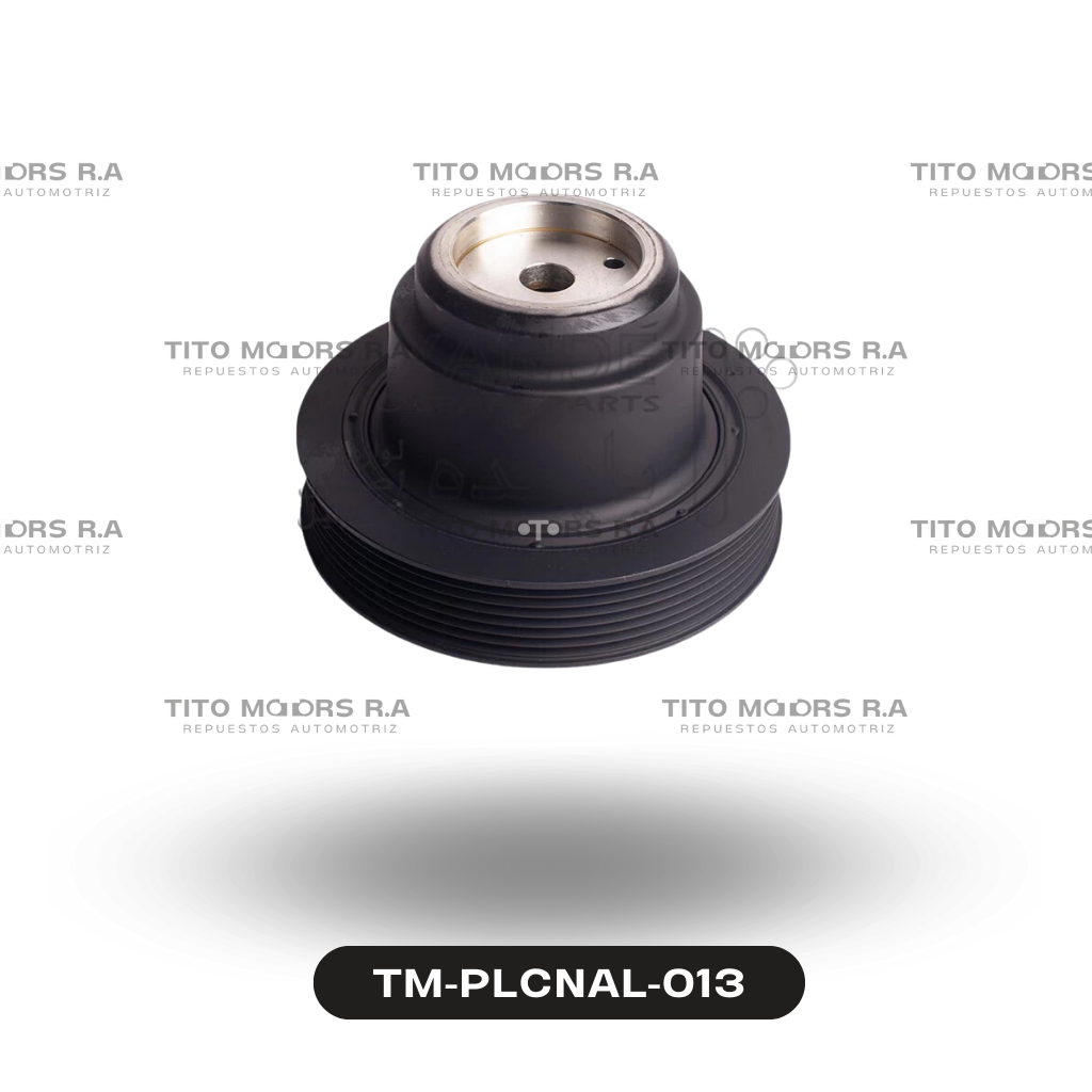 Polea de Cigueñal de Mitsubishi L200 - Mitsubishi Montero Sport / Pajero / Nativa / Triton (Canales: 7) – TM-PLCNAL-013