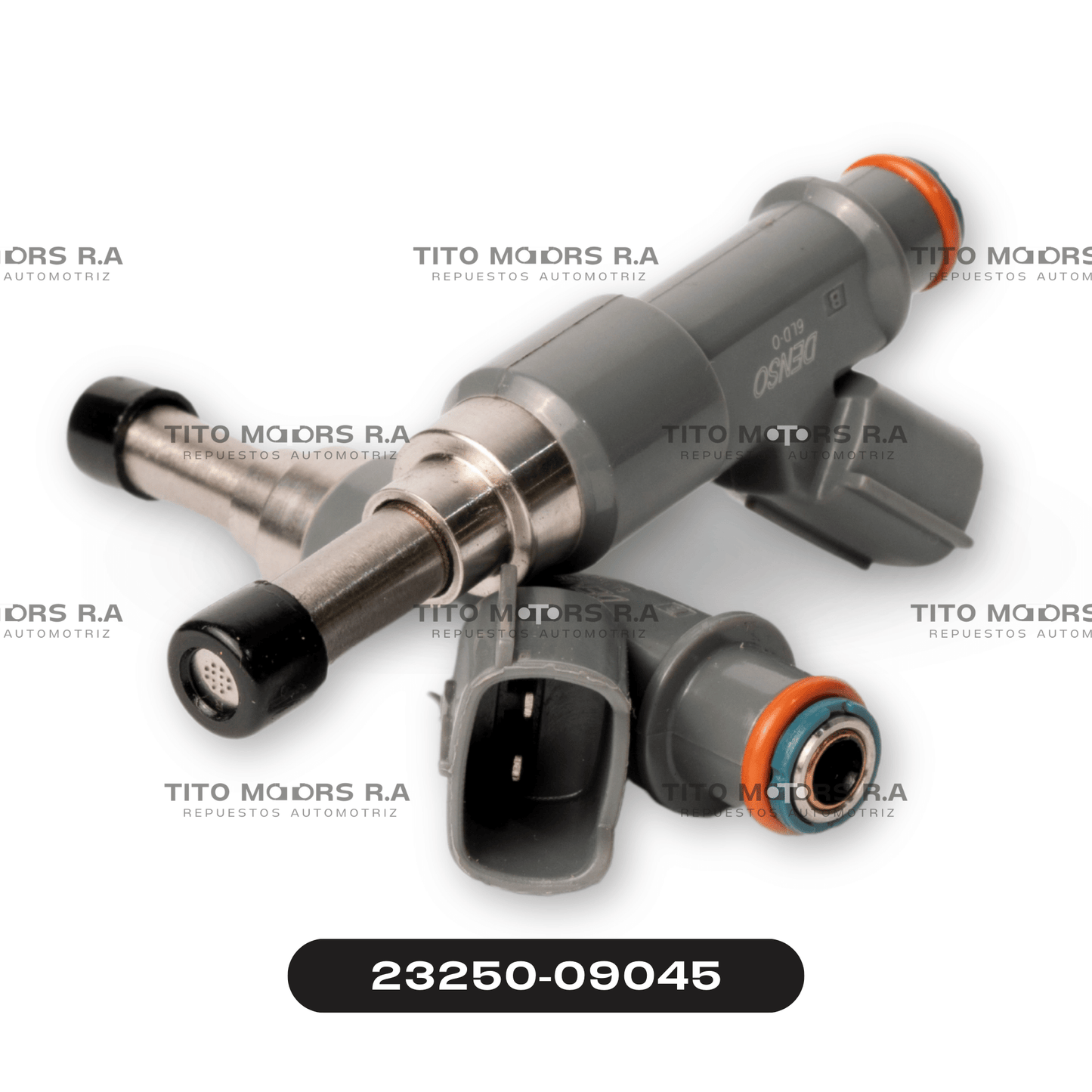 Inyector de Gasolina Toyota 2TR - Toyota Hilux / Hiace / Coaster  (Color Gris) – TM-INY-001 / 23250-09045