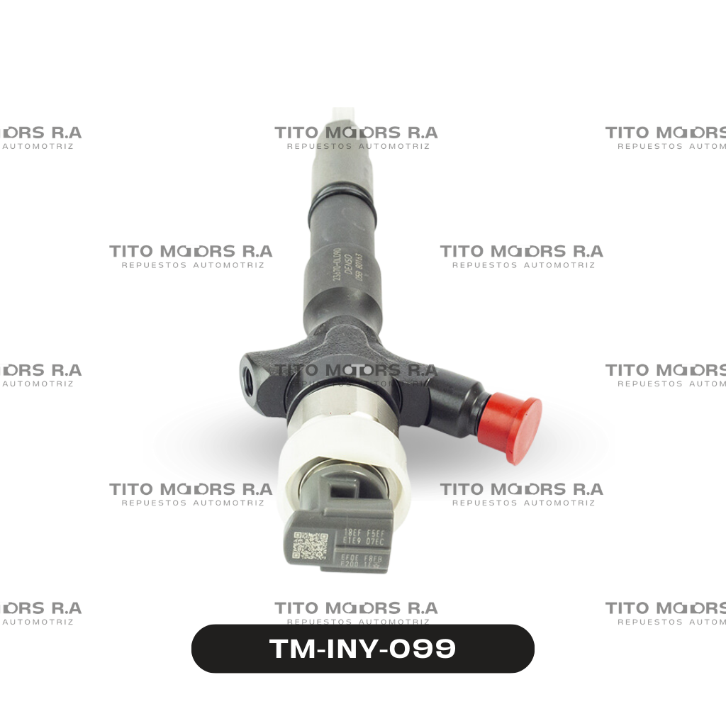 Inyector Common Rail Toyota 2KD - Toyota Hilux Vigo (Mod. 2004-2015) / Hiace (Mod. 2004-2009) (2.5 L; 2 Pines; Diesel) – TM-INY-099 / 23670-30300