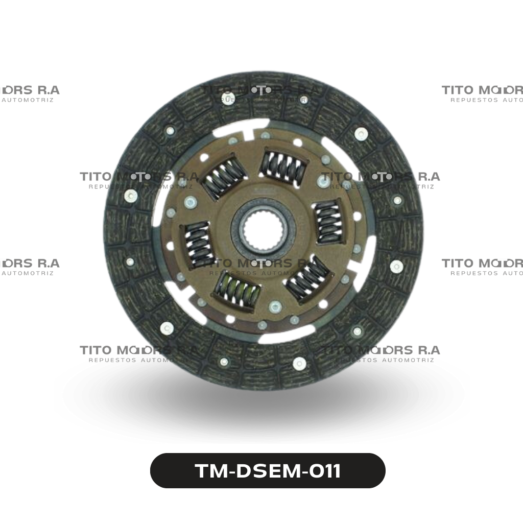 Disco de Embrague de Honda Civic (Dia. Ext.: 190 mm; Dia. Int.: 132 mm; Dientes: 21) – TM-DSEM-011