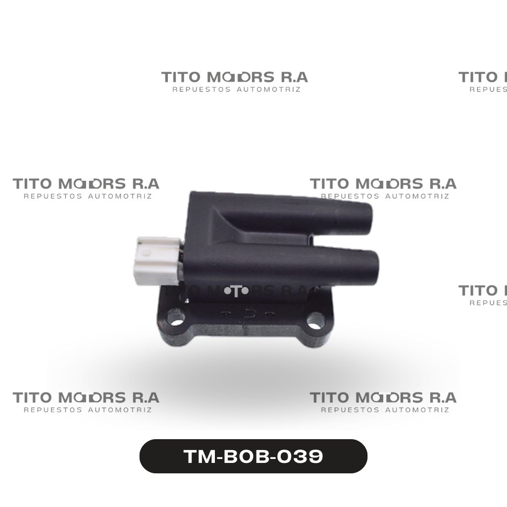 Bobina de Encendido Mitsubishi 6G74 / V6 - Mitsubishi Pajero Montero   (3.4 cc; 2 Hoyos)  – TM-BOB-039