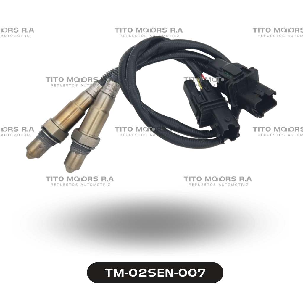 Sensor de Oxígeno Nissan Maxima / Murano / Altima (3.5 L) / Frontier (4.0 L) / Armada (5.6 L) / Infiniti FX45 (6 Pines; Enchufe Rectangular; Longitud: 45 cm) – TM-O2SEN-007 / 22693-7S000 / 0258007206