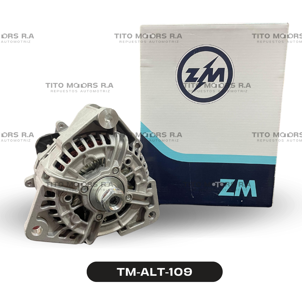 Alternador Mercedes 712C / 914C / 915 - Mercedes Benz / Accelo / Atego / Axor / VW Constellation (24 V; 80 AMP) – TM-ALT-109