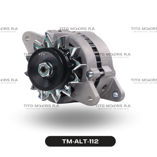 Alternador Toyota 20R/22R - Toyota Carina / Celica / Corolla / Corona / Pickup L4 (12 V; 45 AMP; Regulador Exterior, 3 Pines; Mod. 1969-1974) – TM-ALT-112