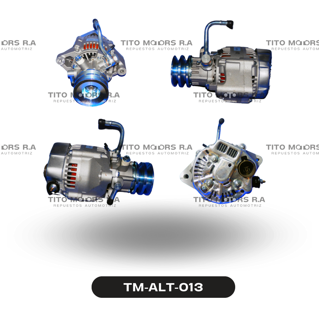 Alternador Toyota 2LT - Toyota Hilux (12 V; 90 AMP; c/Bomba vacío adelante) – TM-ALT-013