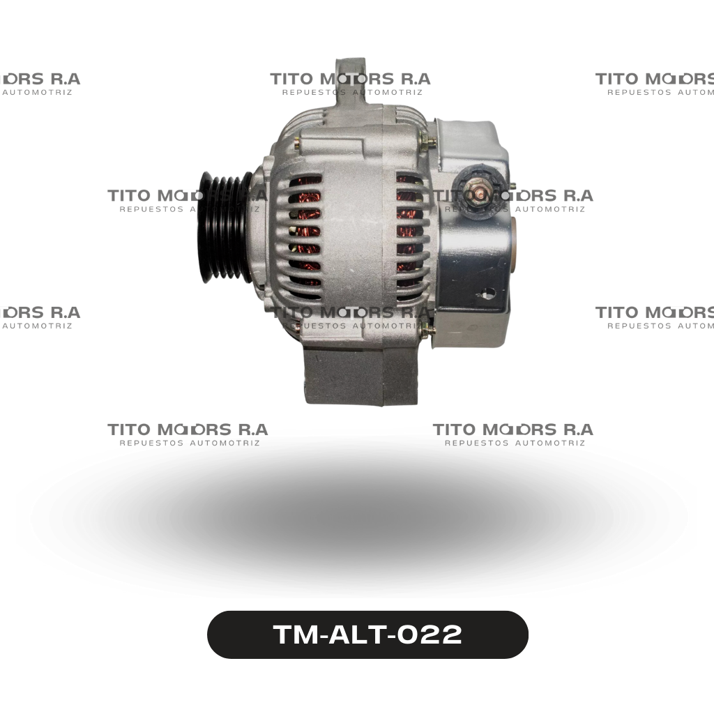 Alternador Toyota Corolla 4A / 5A  (12 V; 65 AMP; Enchufe Redondo (3 Pines)) – TM-ALT-022