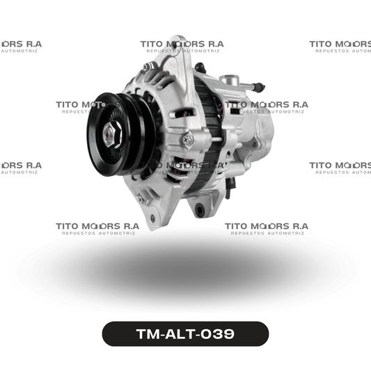 Alternador Mitsubishi 4D56 (12 V; 90 AMP; Doble Polea; 2 Pines) – TM-ALT-039