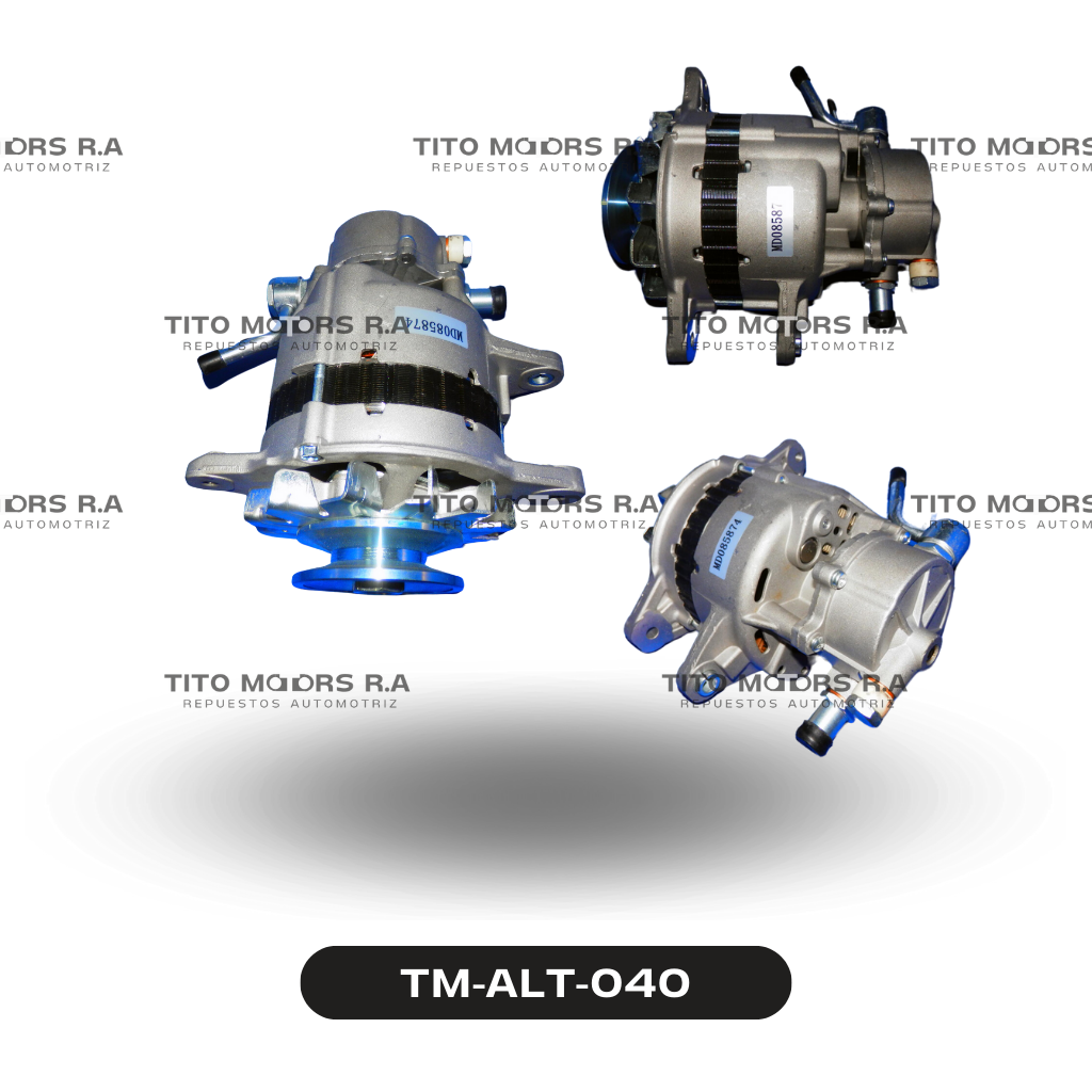 Alternador Mitsubishi 4D55 / 4D56 - Mitsubishi  Pajero / Montero  (12 V; 90 AMP) – TM-ALT-040