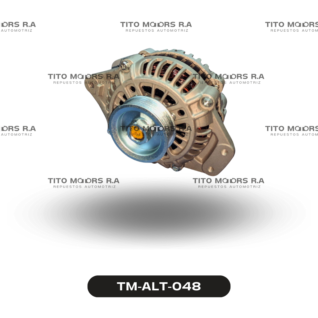 Alternador Mitsubishi V6 / 6G72 - Mitsubishi Pajero / Montero / Galant  (12 V; 90 AMP) – TM-ALT-048