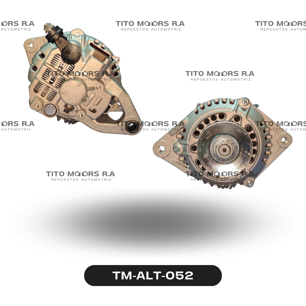 Alternador Mazda Protege 323 (12 V; 75 AMP; Polea V; 2 Pines) – TM-ALT-052