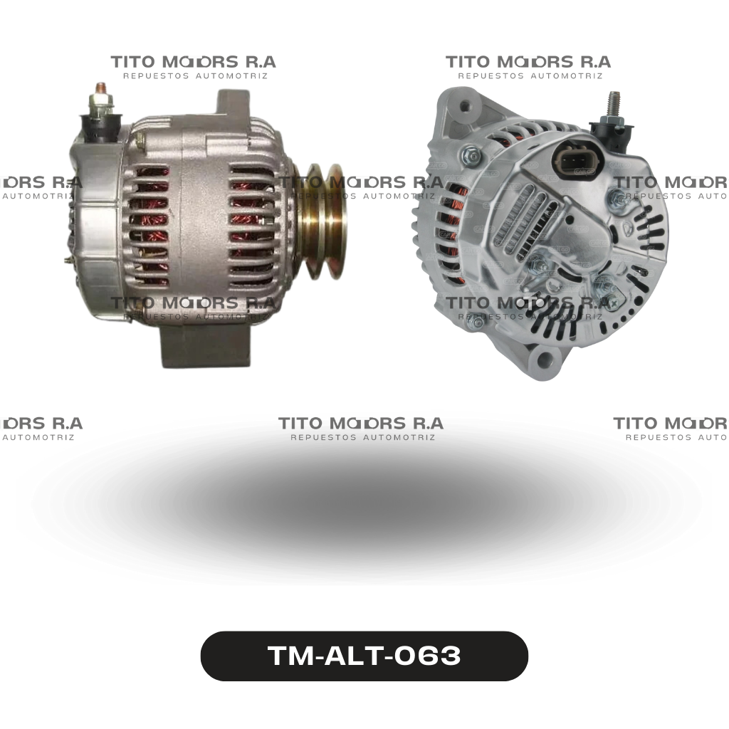 Alternador Toyota Land Cruiser / Dyna   (24 V; 60 AMP; S/Bomba) – TM-ALT-063