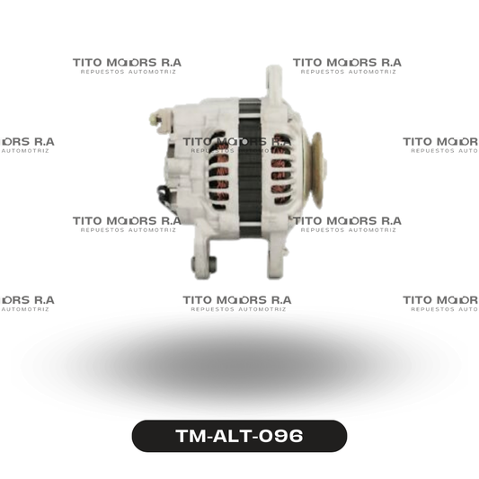 Alternador Mitsubishi 4G54 - Mitsubishi Pajero  (12 V; 75 AMP; 2 Pines; Polea V; Mod. 1986-1993) – TM-ALT-096