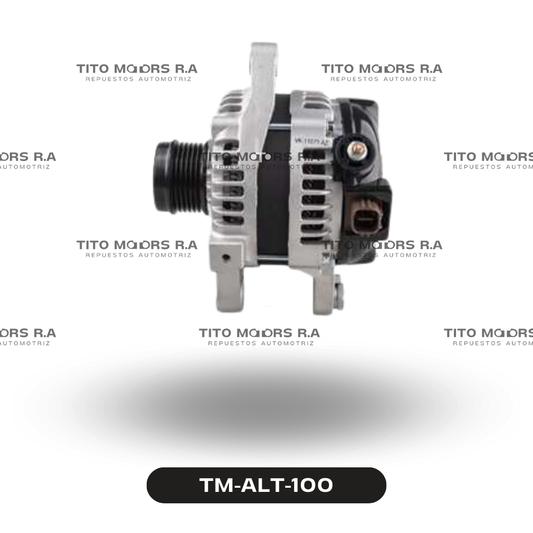 Alternador Toyota 1ZZ / 22R - Toyota Corolla / Matrix   (12 V; 110 AMP; Sistema DENSO; 4 Pines) – TM-ALT-100