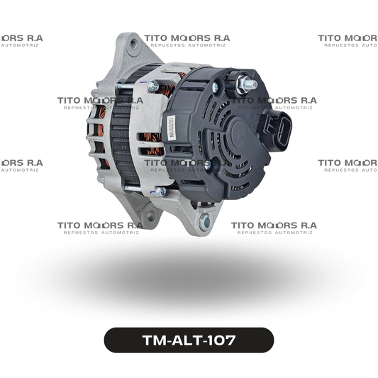 Alternador Hyundai  i10 / Atos / Getz / KIA Picanto / Suzuki Grand Vitara (12 V; 70 AMP; Sistema BOSCH CW PS-4; Mod. 2005-2012) – TM-ALT-107