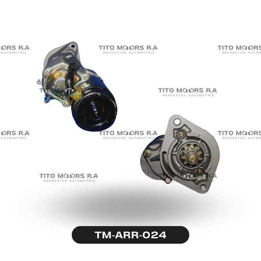 Arranque Toyota 1C / 2C  (12 V; 9 D; Cuerpo Grande) – TM-ARR-024