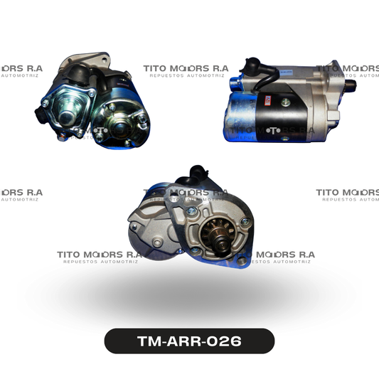 Arranque Toyota 1KZ  (12 V; 11 D; Cuerpo Grande) – TM-ARR-026