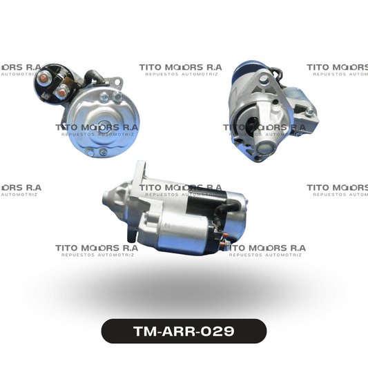 Arranque Suzuki G16A  (12 V; 8 D; Cuerpo Delgado; Mod. 2004-2015) – TM-ARR-029