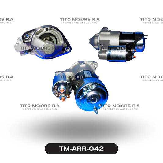 Arranque Mitsubishi 4G63 / 4G54  -  Mitsubishi Galant / Lancer / Pajero  (12 V; 8 D; Cuerpo Delgado) – TM-ARR-042