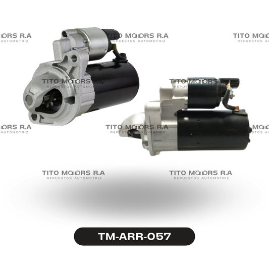 Arranque Toyota 1KD / 2KD  - Toyota Hilux / Vigo  (12 V; 9 D; Diesel; c/Campana; Mod. 2005) – TM-ARR-057