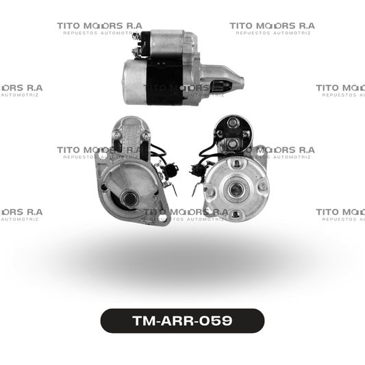 Arranque  Nissan B13 / E15 / E16 / GA15 / 16D - Nissan Sunny  (12 V; 8 D; c/Pico Largo Old) – TM-ARR-059
